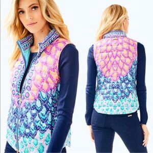 Lilly Pulitzer Essia Vest Medium EUC